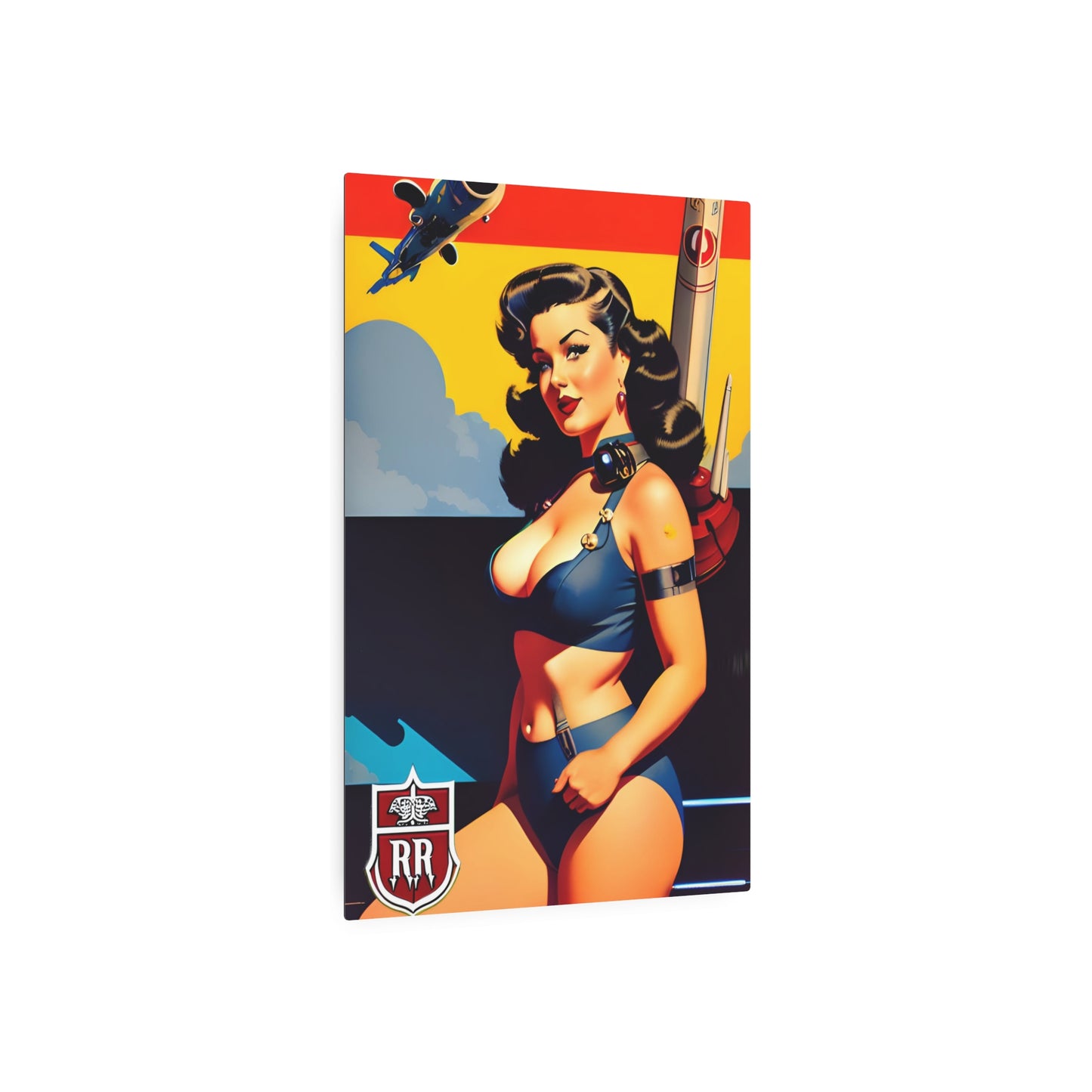 Zaneta Metal Art Sign