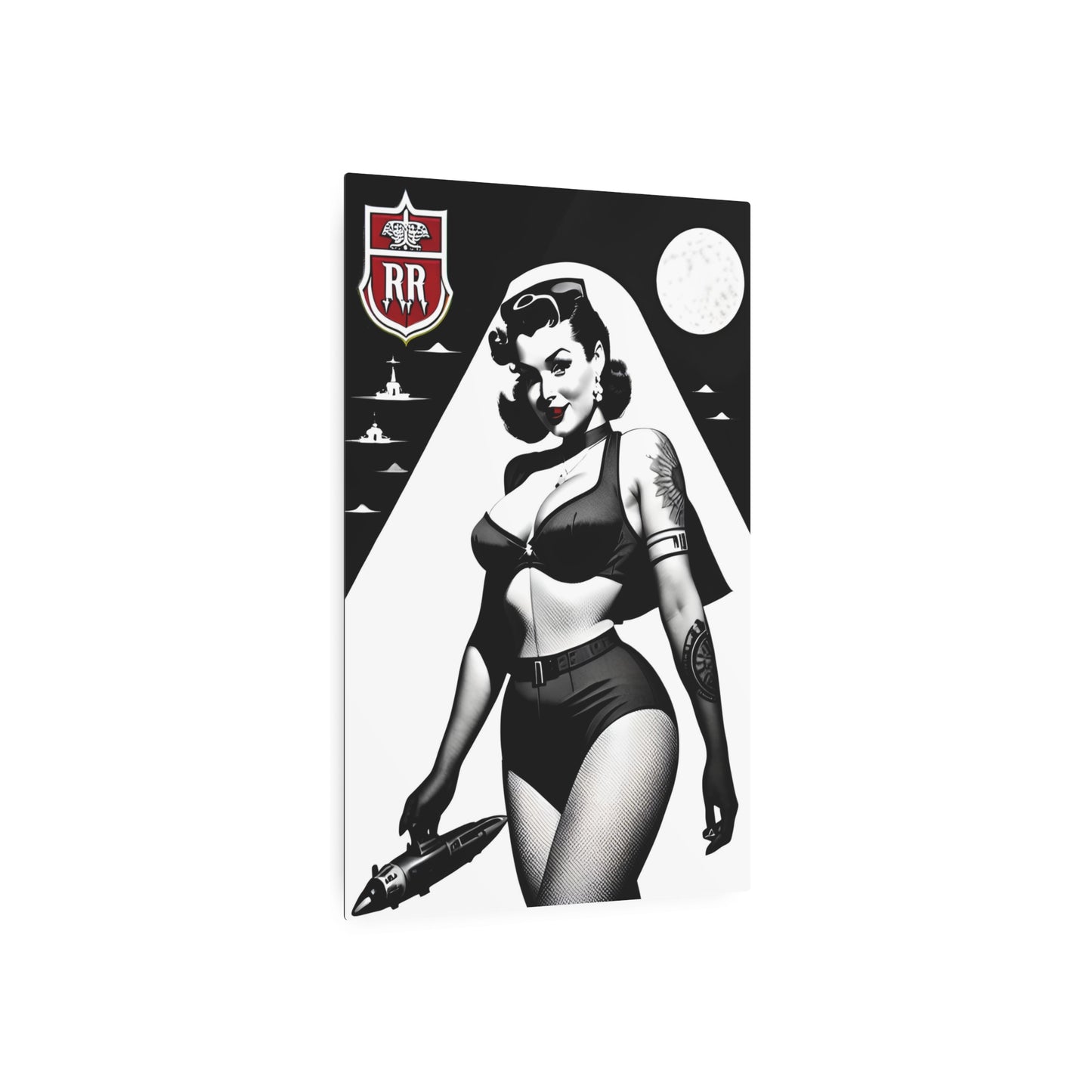 Daniela Metal Art Sign