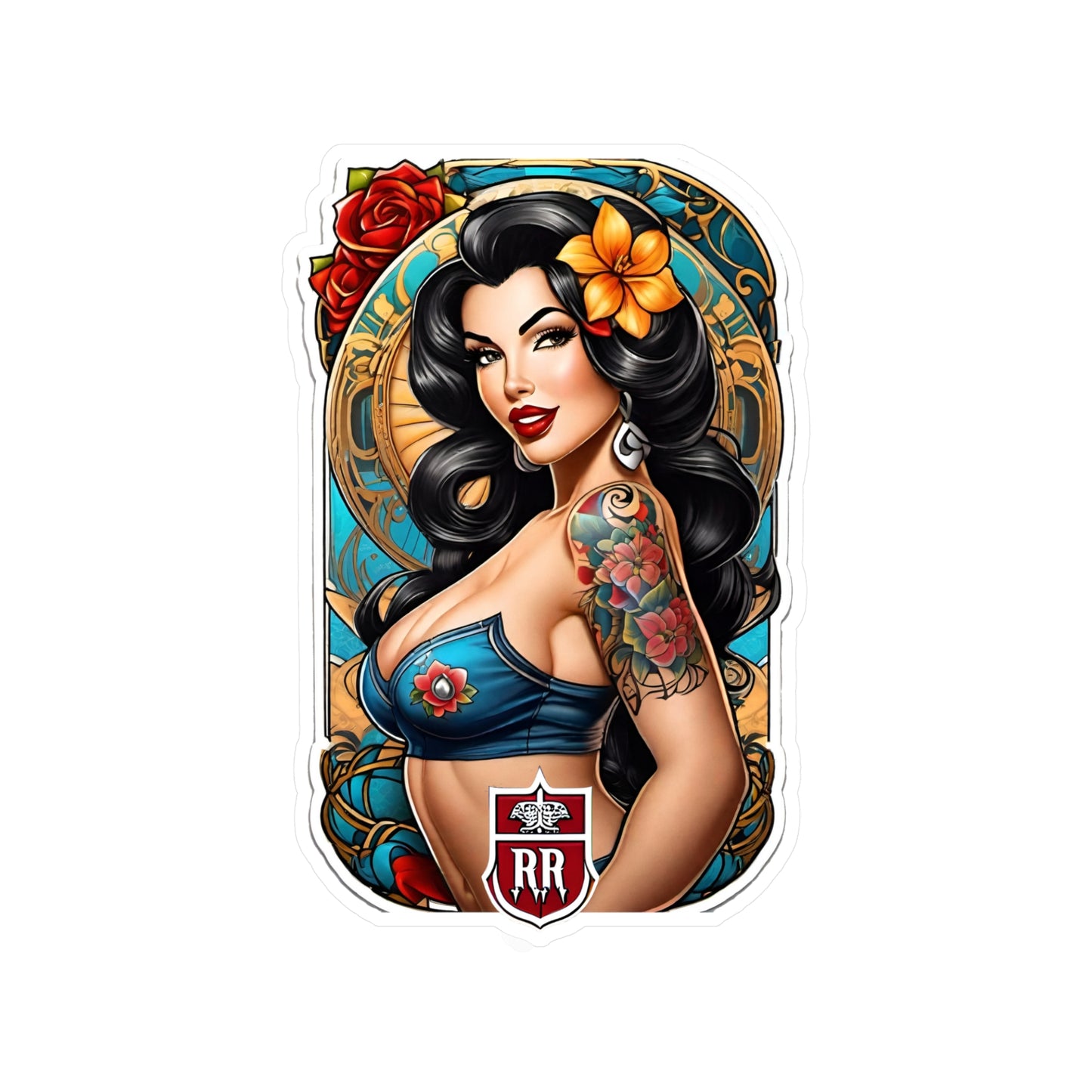 Elena Kiss-Cut Vinyl Decals