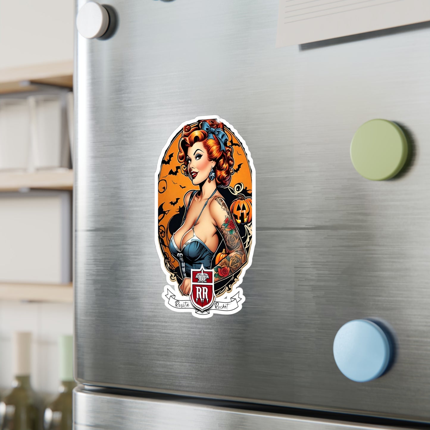 Olivia Halloween Kiss-Cut Vinyl Decals