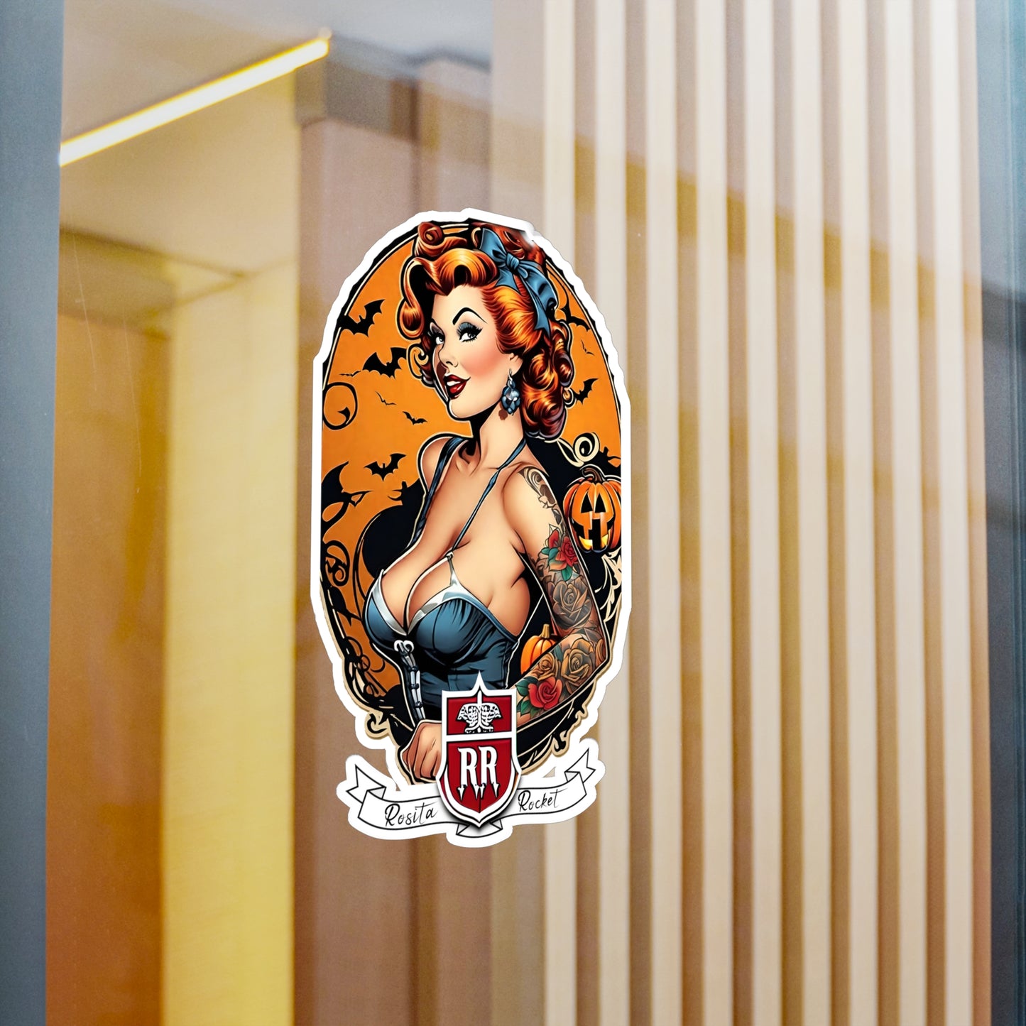 Olivia Halloween Kiss-Cut Vinyl Decals
