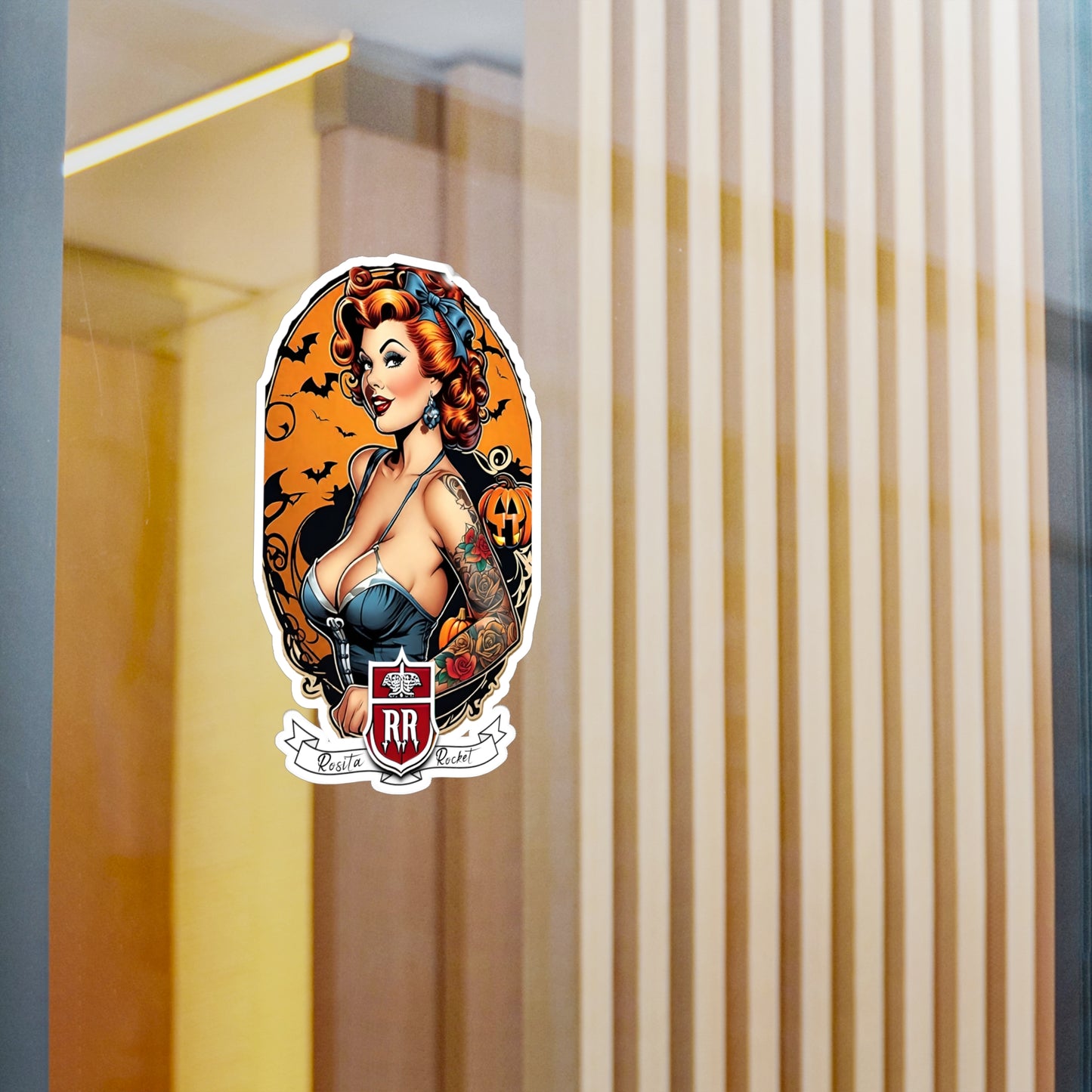 Olivia Halloween Kiss-Cut Vinyl Decals