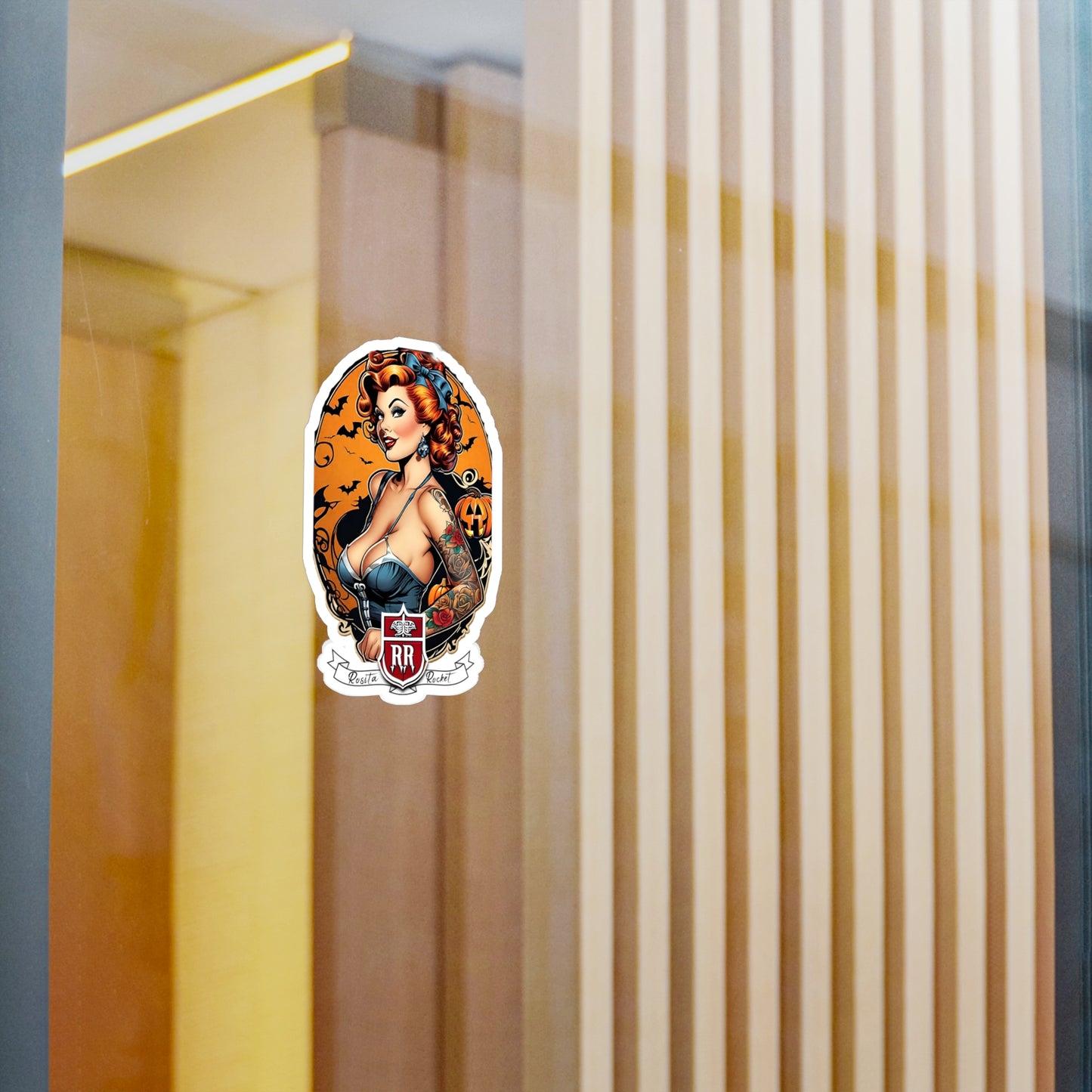 Olivia Halloween Kiss-Cut Vinyl Decals