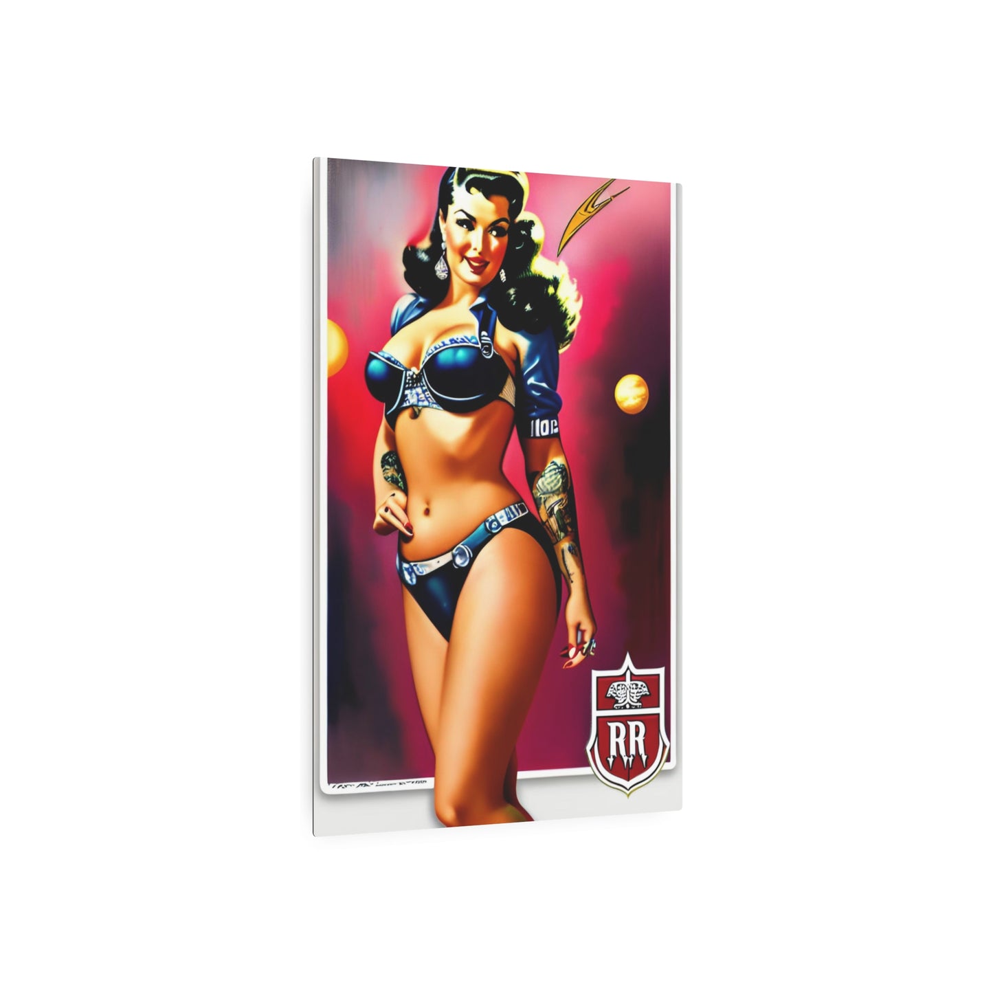 Juana Metal Art Sign