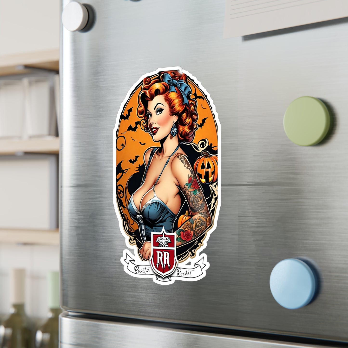 Olivia Halloween Kiss-Cut Vinyl Decals
