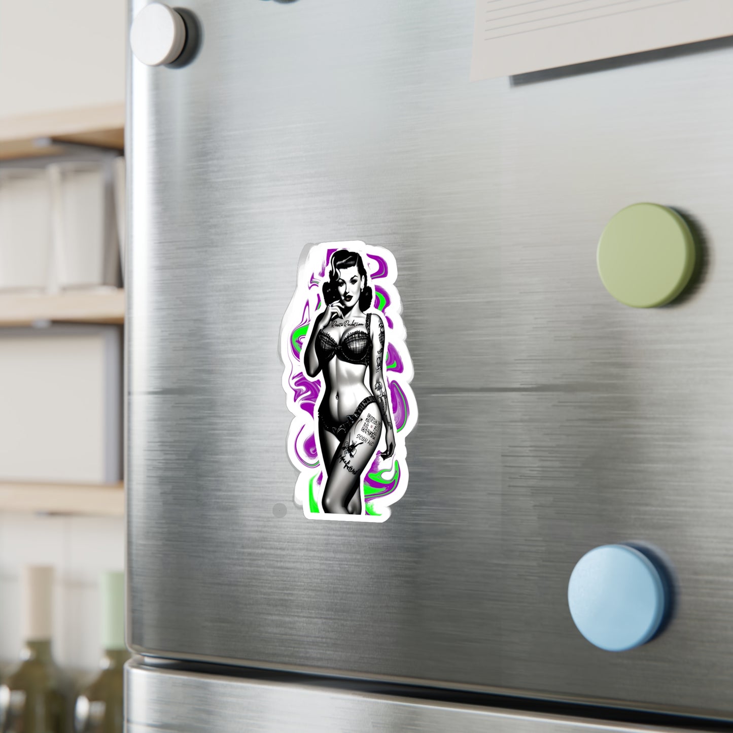 Violeta Kiss-Cut Vinyl Decals