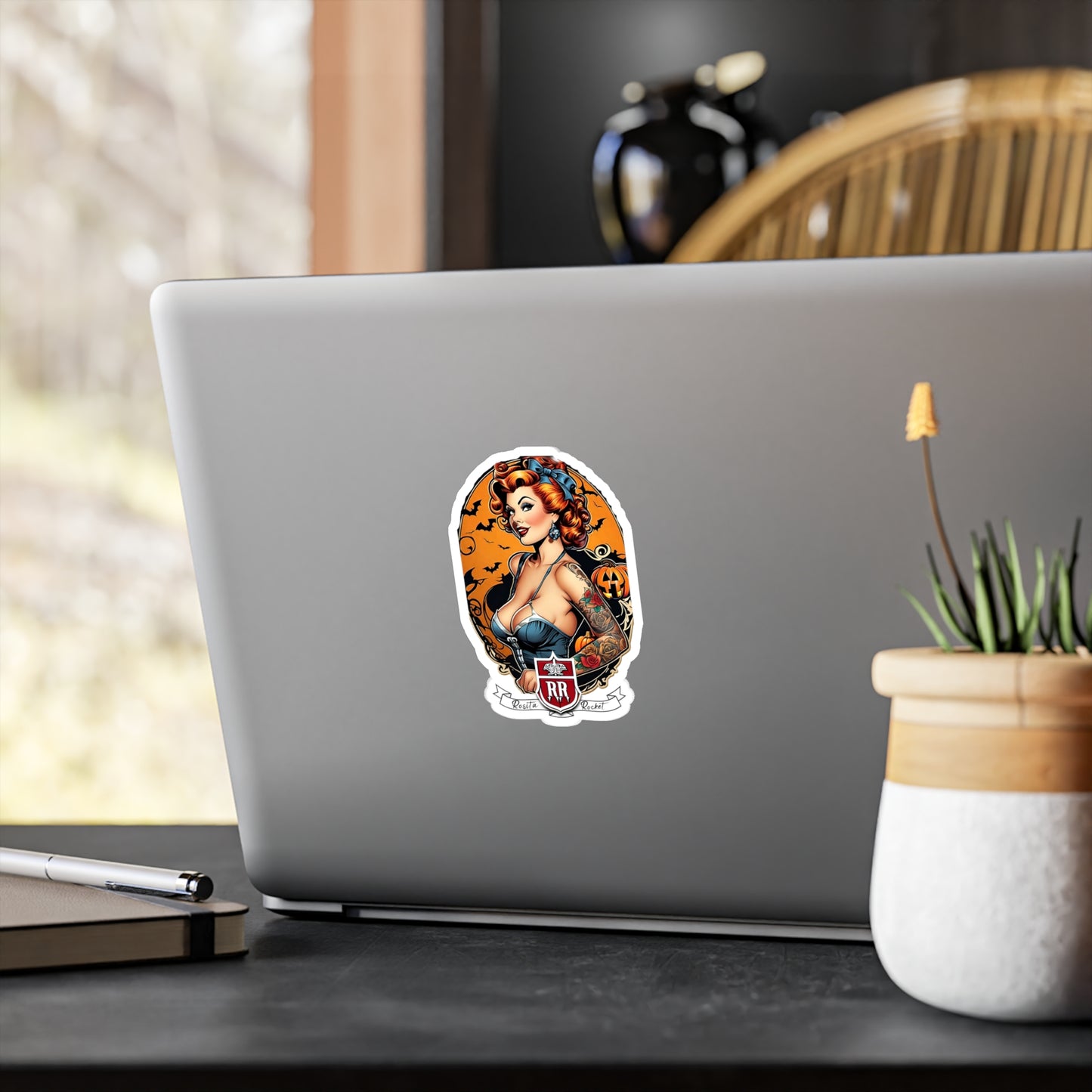 Olivia Halloween Kiss-Cut Vinyl Decals