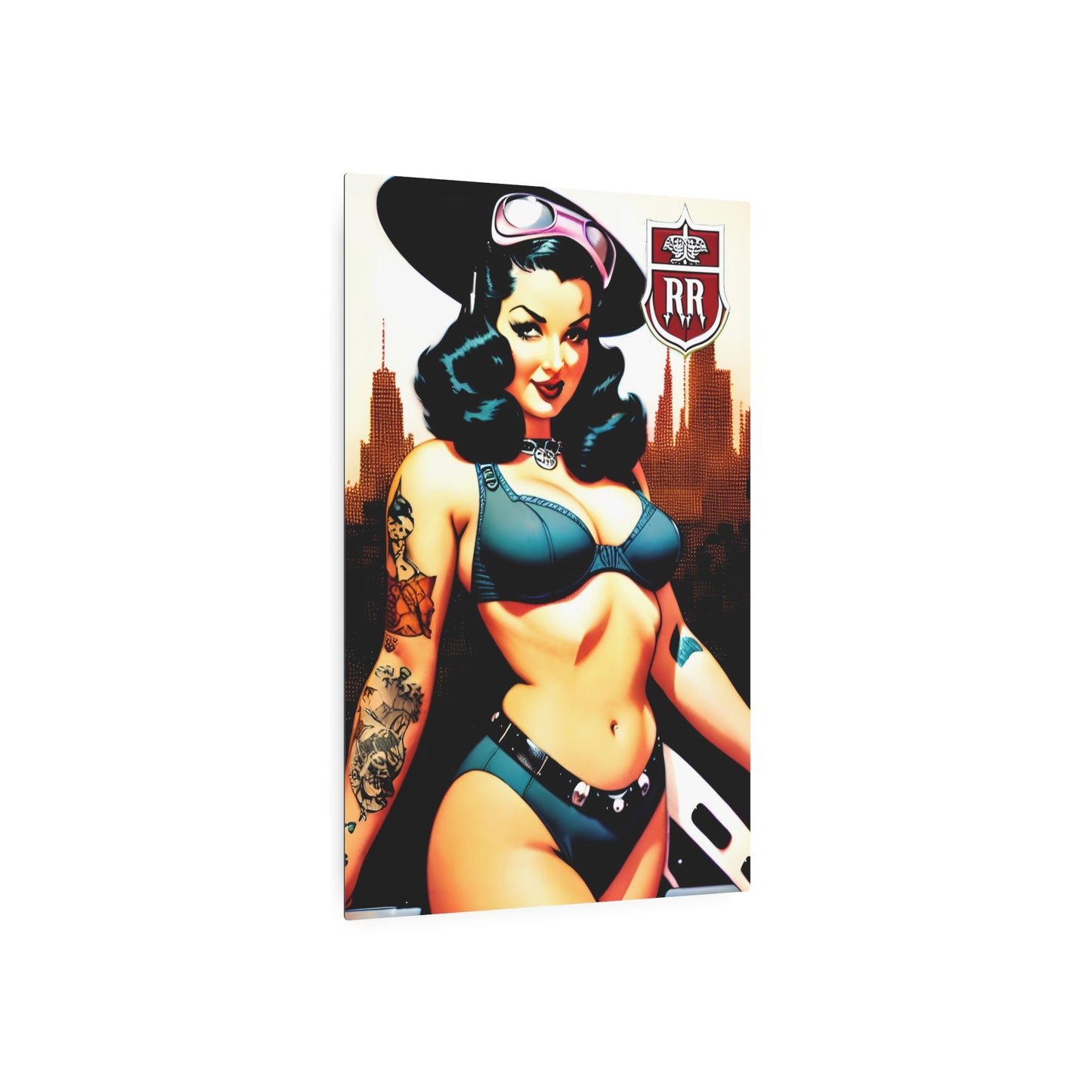 Esmerelda Metal Art Sign