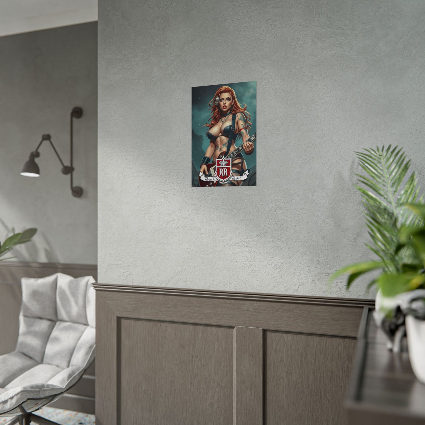 Guitar Gal' Pinup Poster No. 2