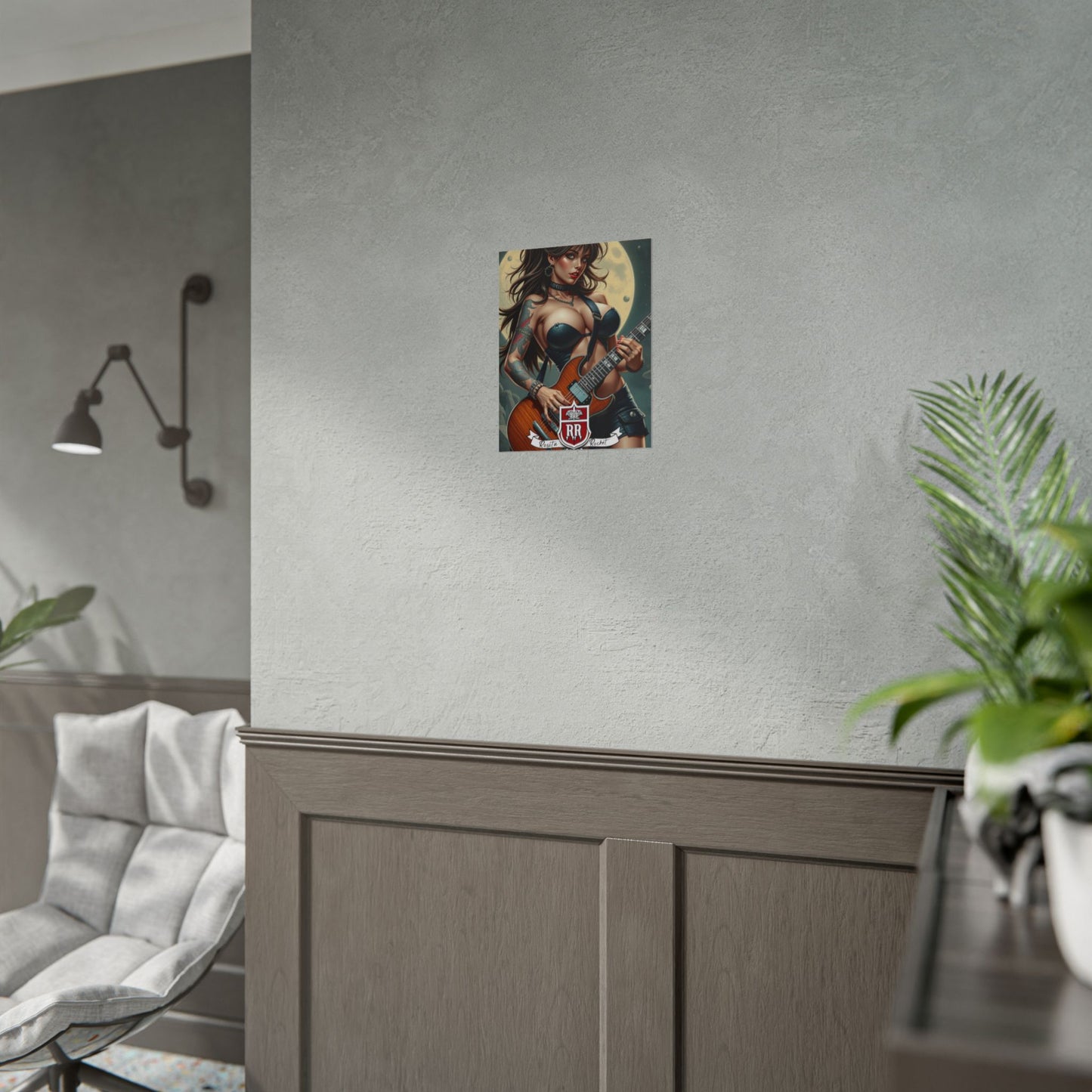 Guitar Gal' Pinup Poster No. 4