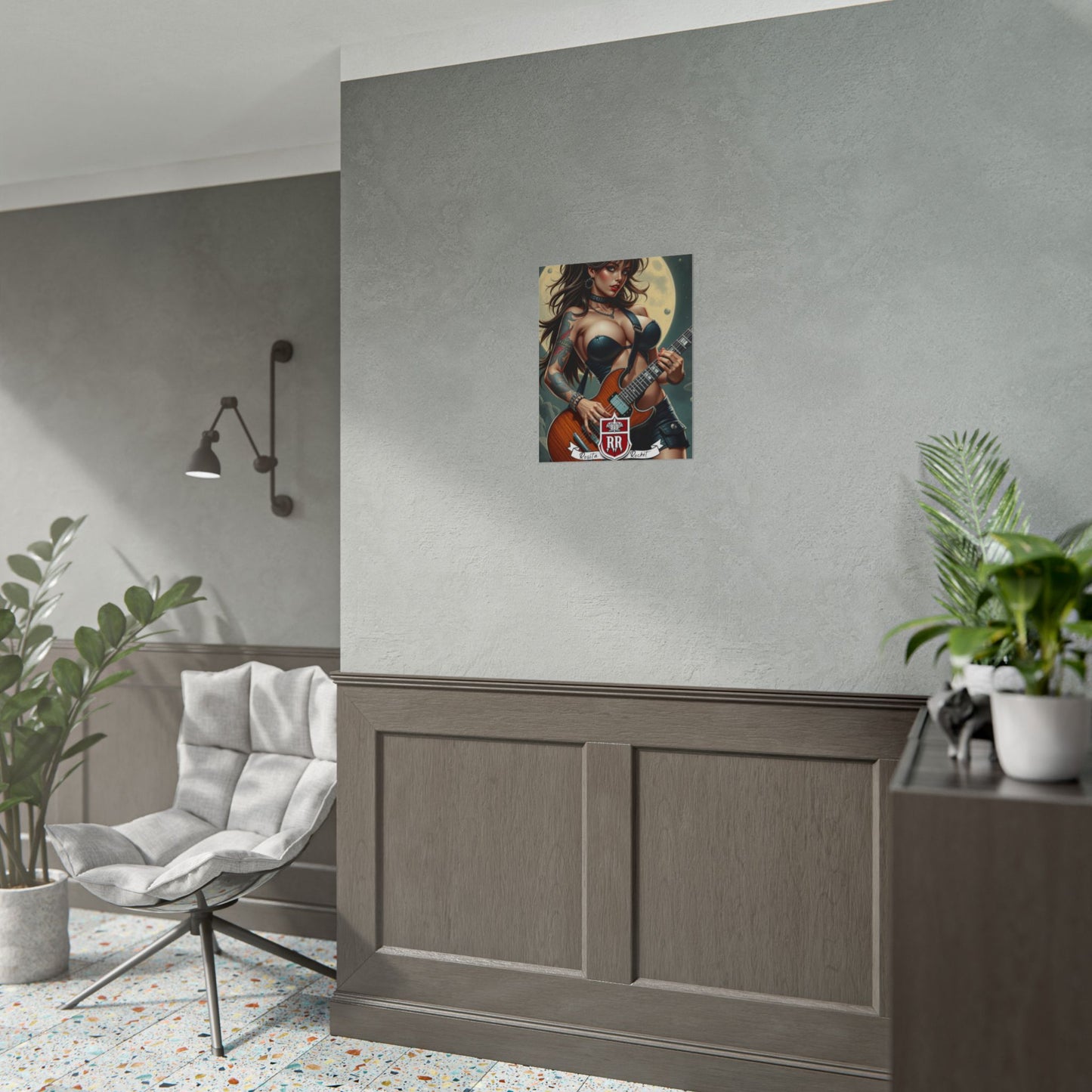 Guitar Gal' Pinup Poster No. 4