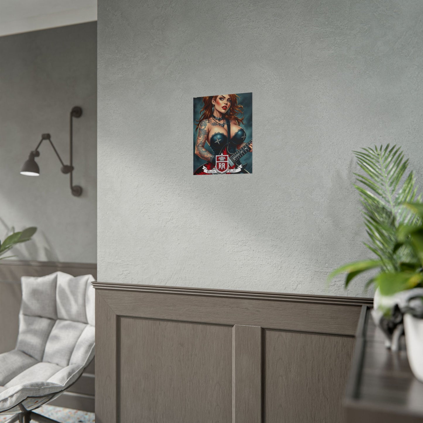 Guitar Gal' Pinup Poster No. 3