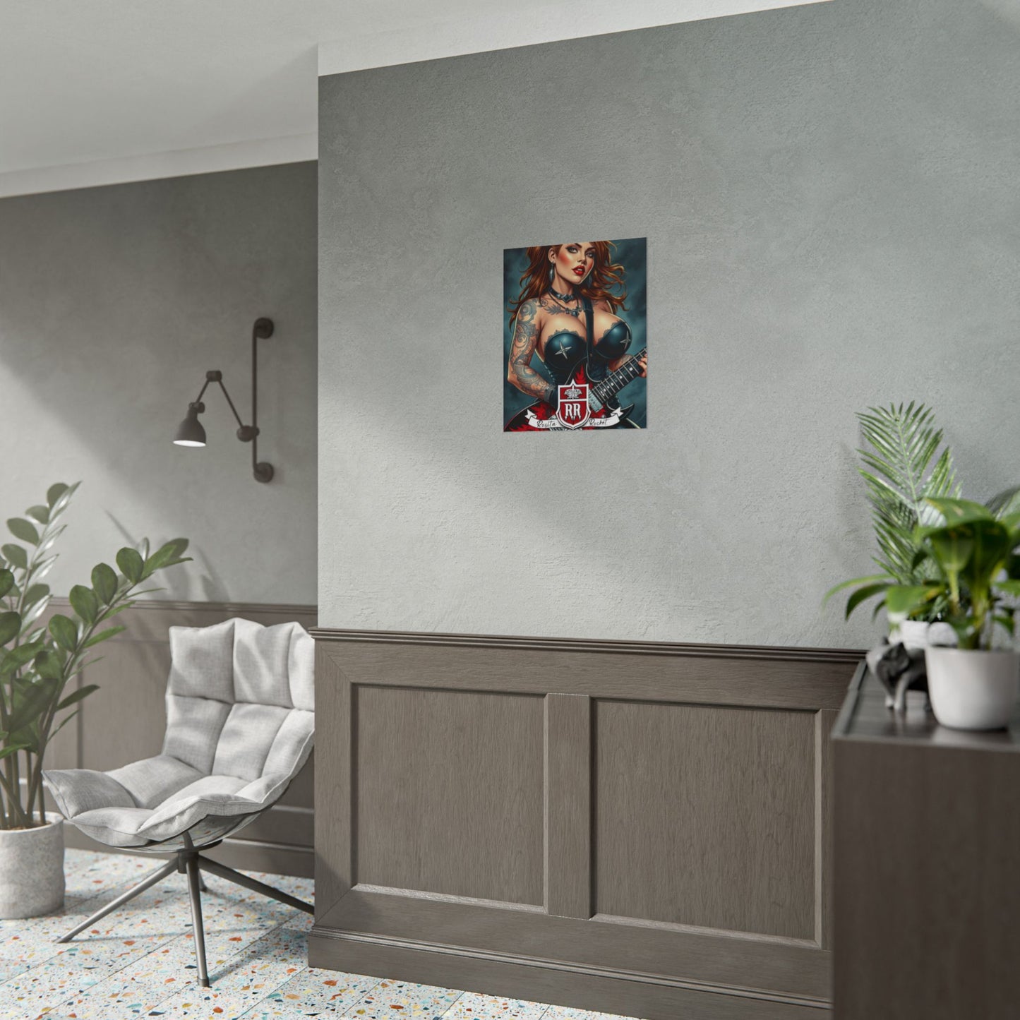 Guitar Gal' Pinup Poster No. 3