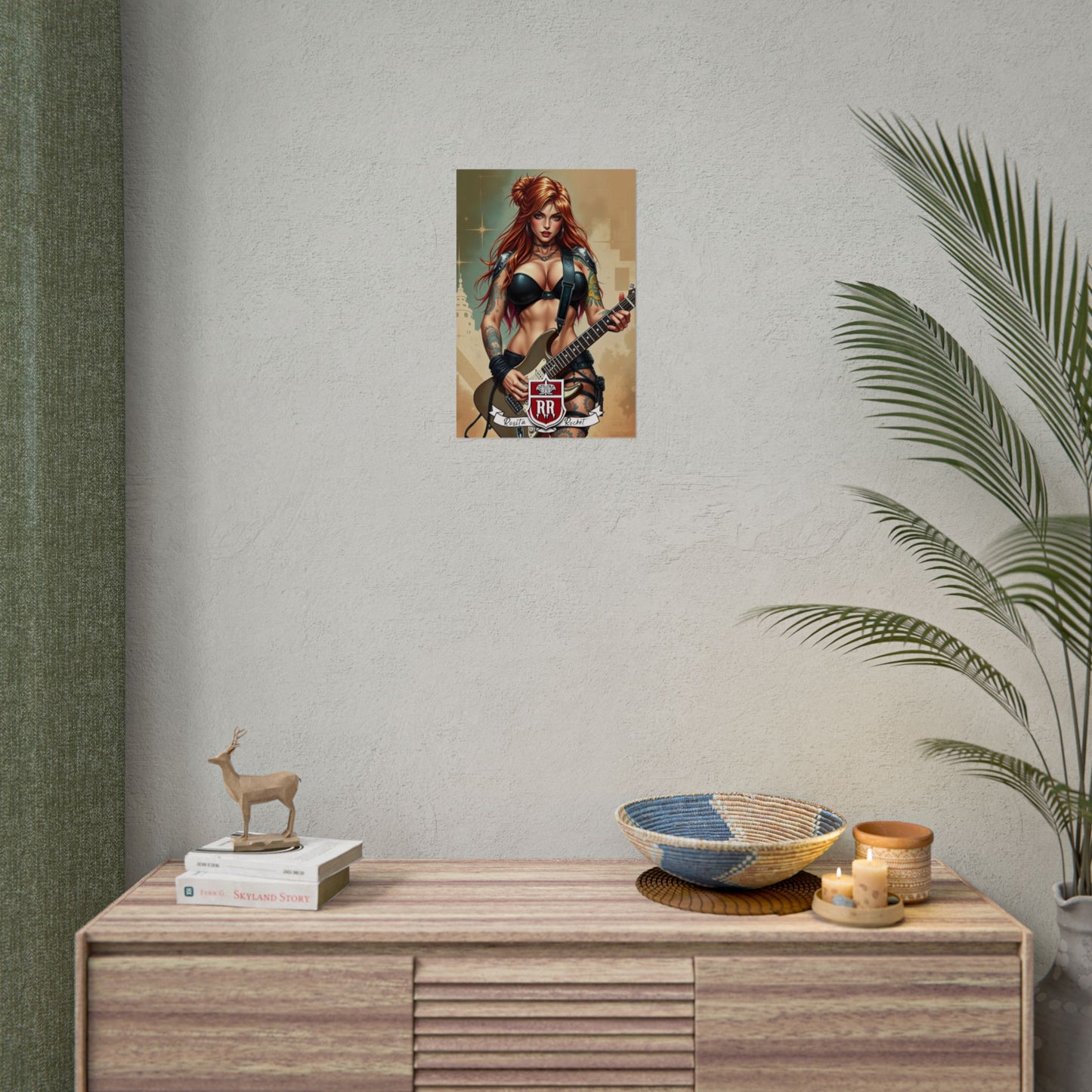 Guitar Gal' Pinup Poster No. 7