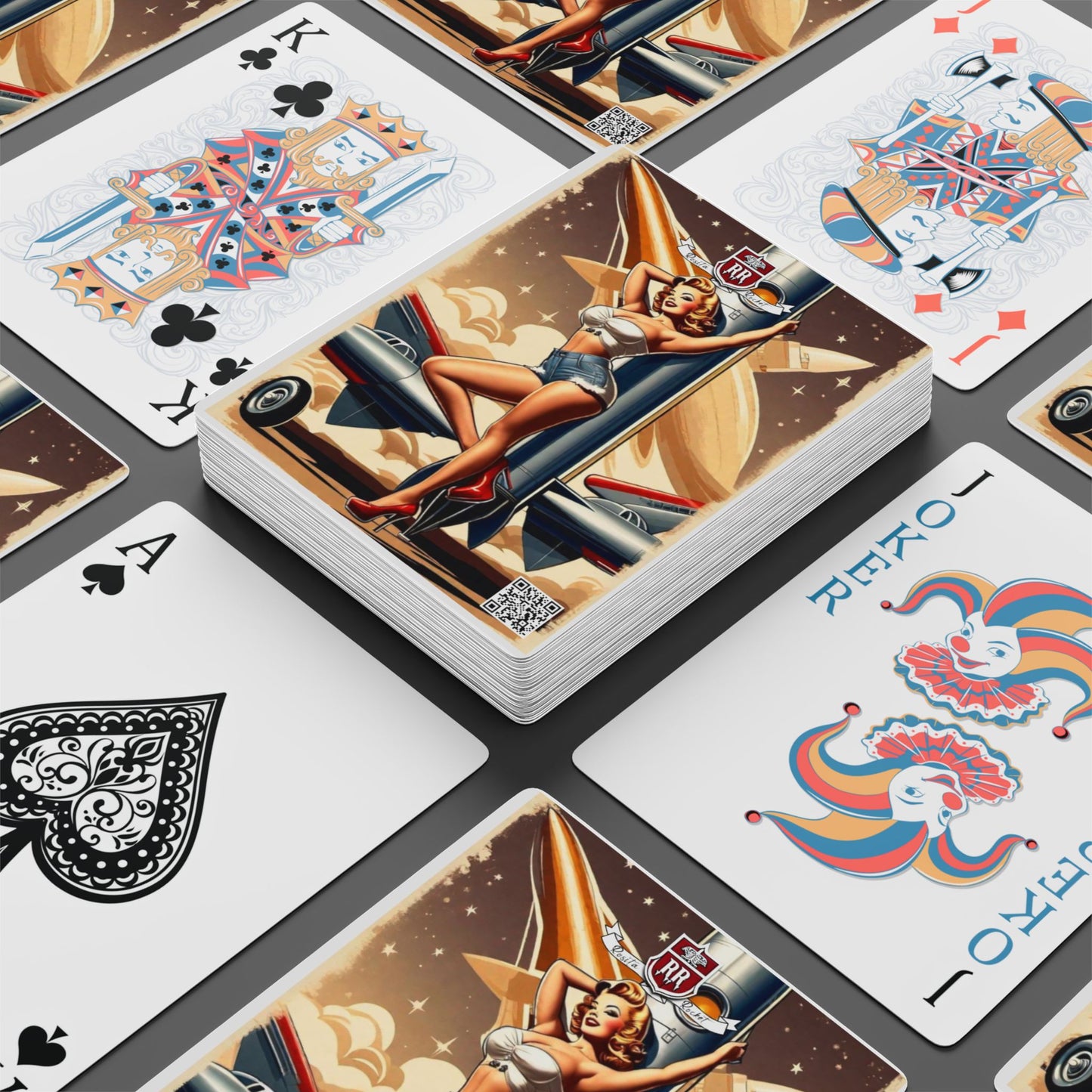 Pin-Up Poker Playing Card Deck No. 4