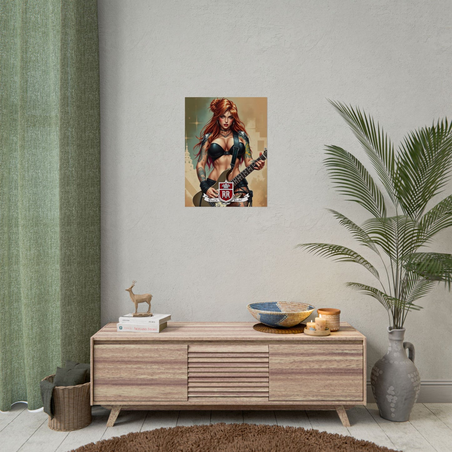 Guitar Gal' Pinup Poster No. 7