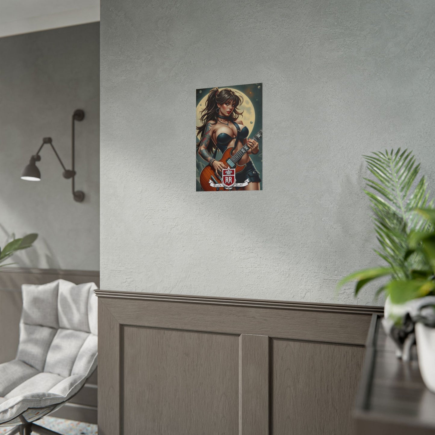 Guitar Gal' Pinup Poster No. 4