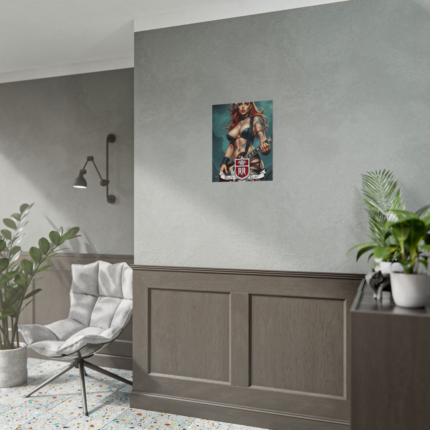 Guitar Gal' Pinup Poster No. 2