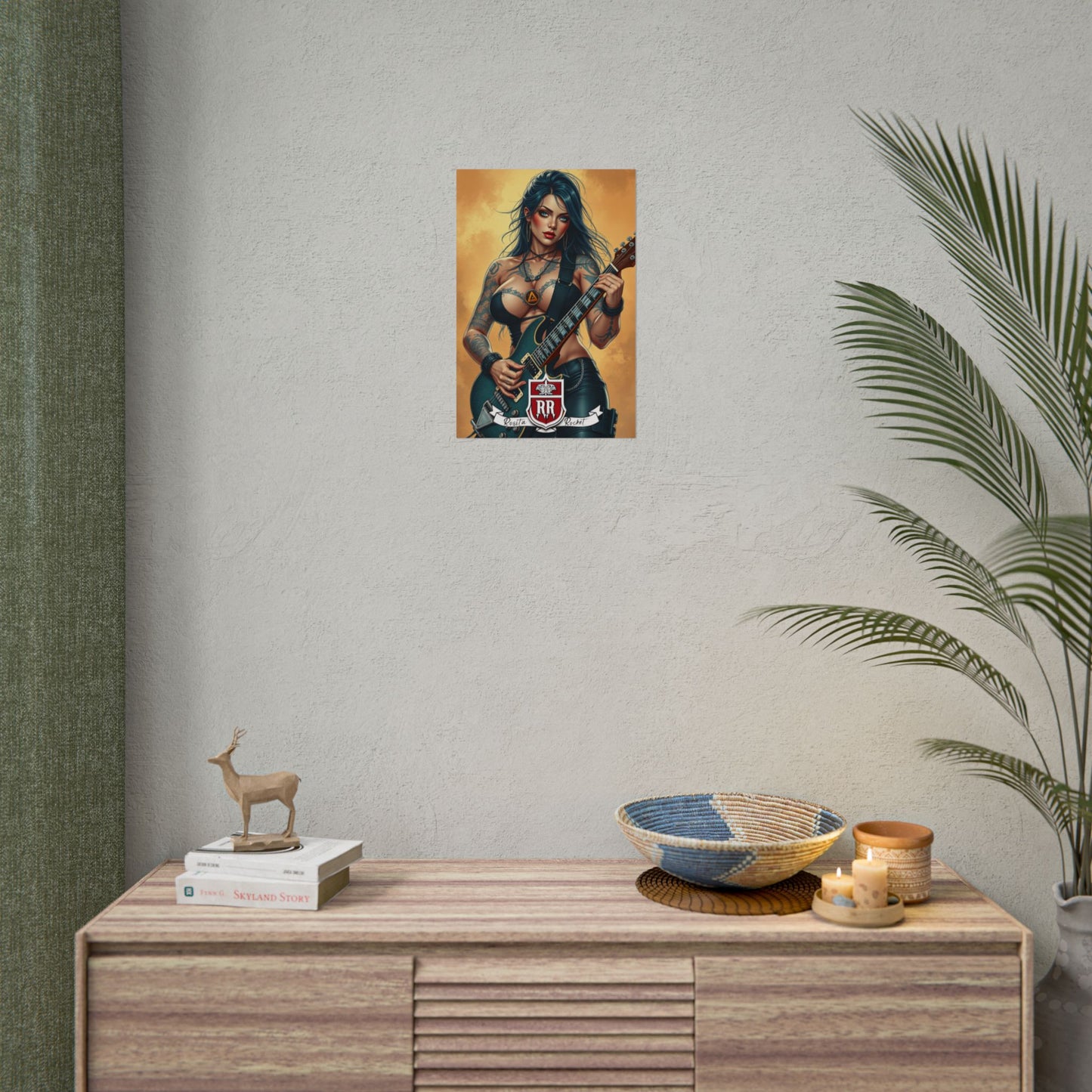 Guitar Gal' Pinup Poster No. 6