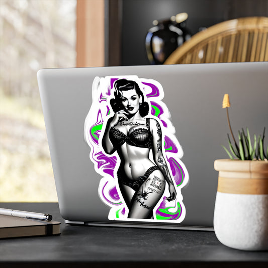 Violeta Kiss-Cut Vinyl Decals