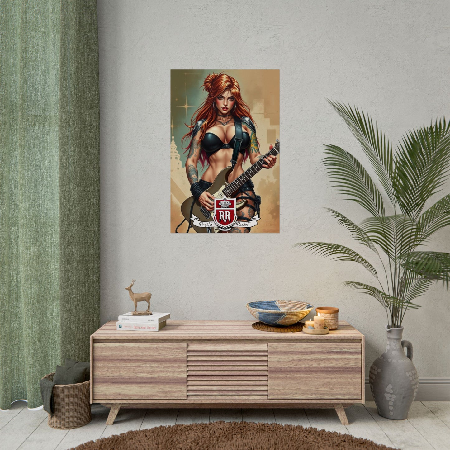 Guitar Gal' Pinup Poster No. 7