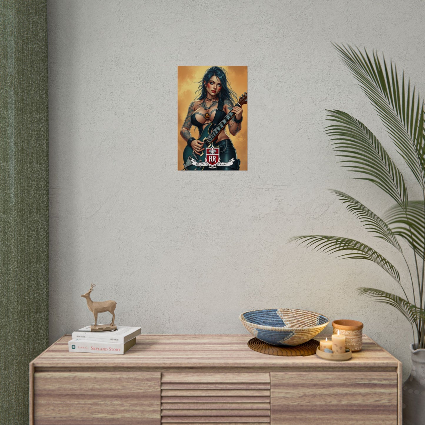 Guitar Gal' Pinup Poster No. 6