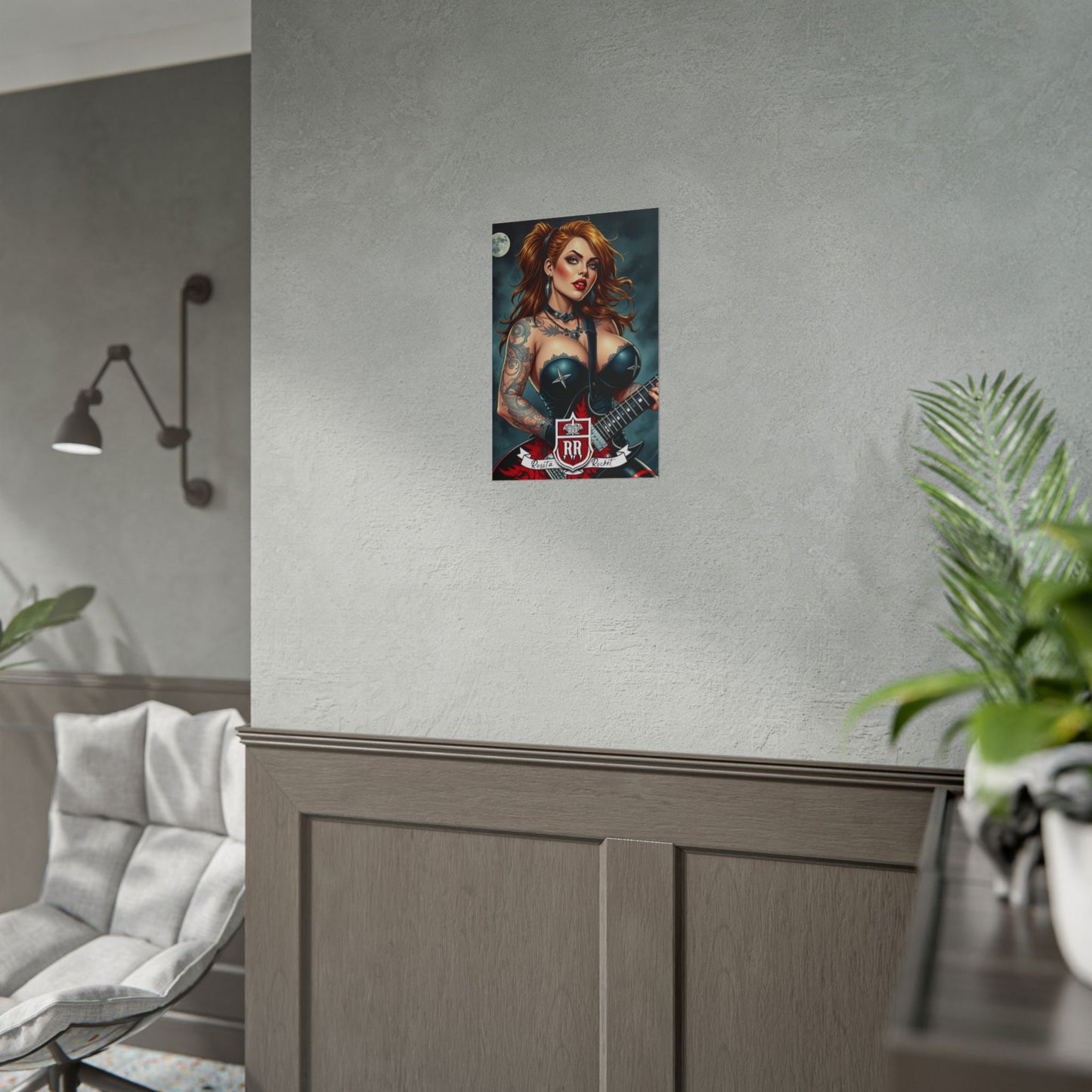 Guitar Gal' Pinup Poster No. 3