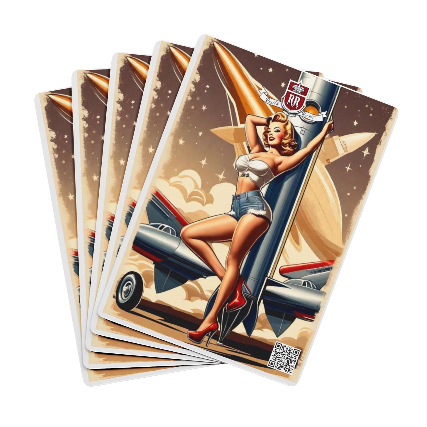 Pin-Up Poker Playing Card Deck No. 4