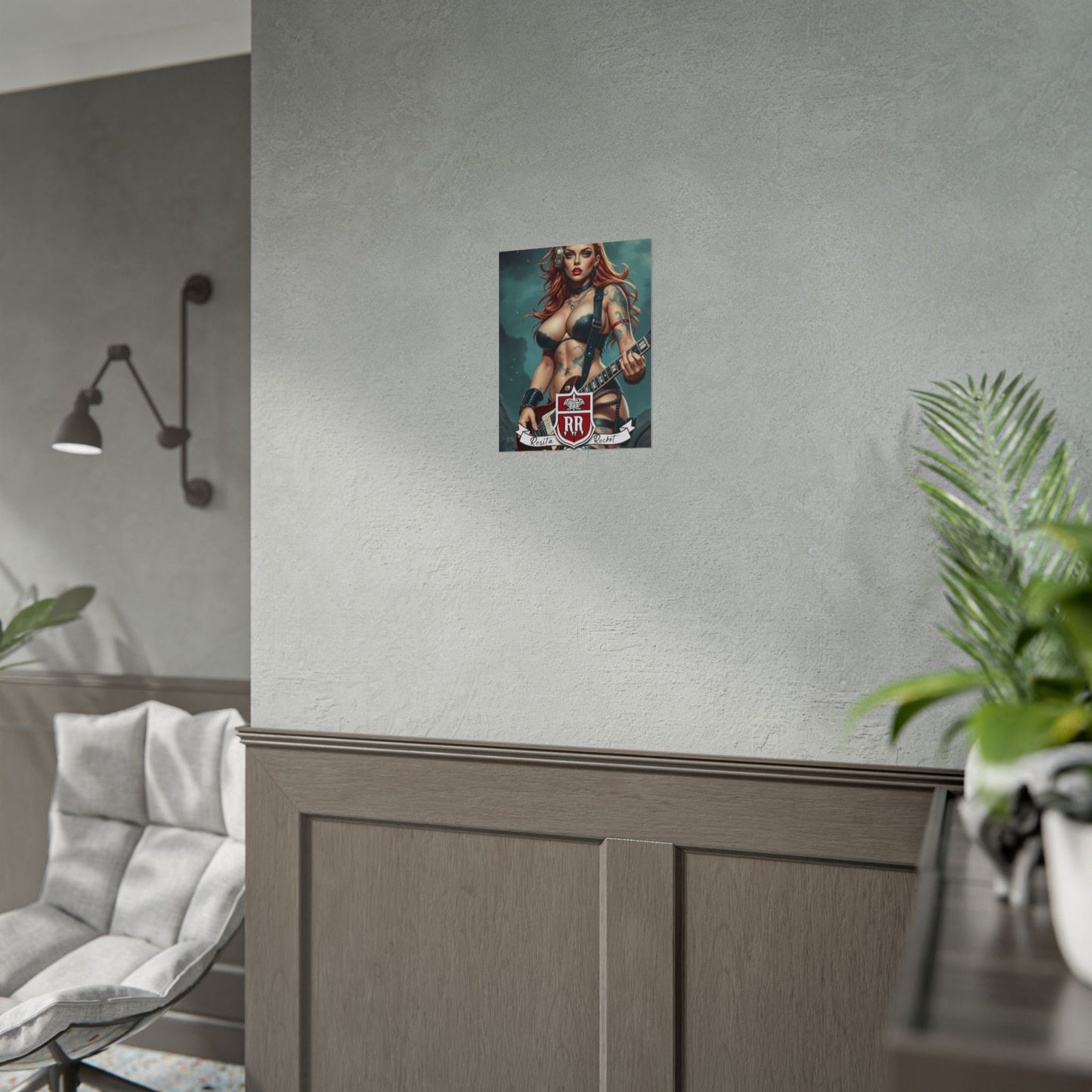 Guitar Gal' Pinup Poster No. 2