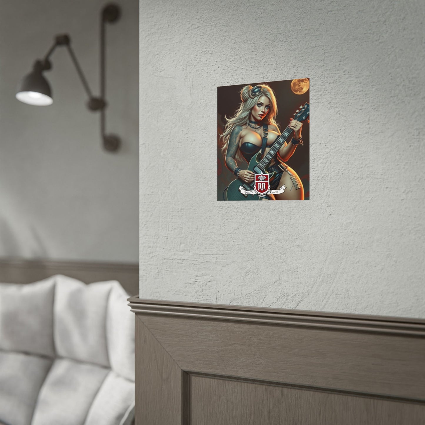 Guitar Gal' Pinup Poster No. 5