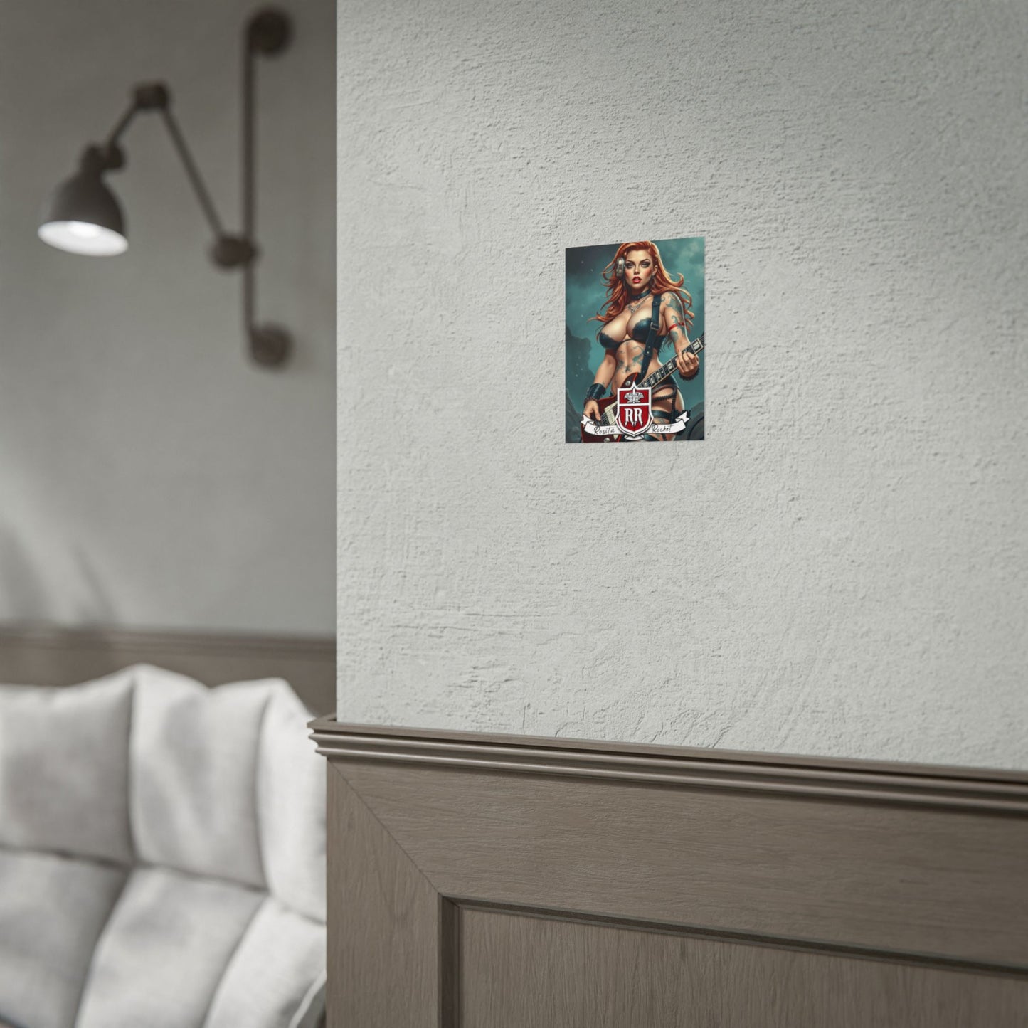 Guitar Gal' Pinup Poster No. 2