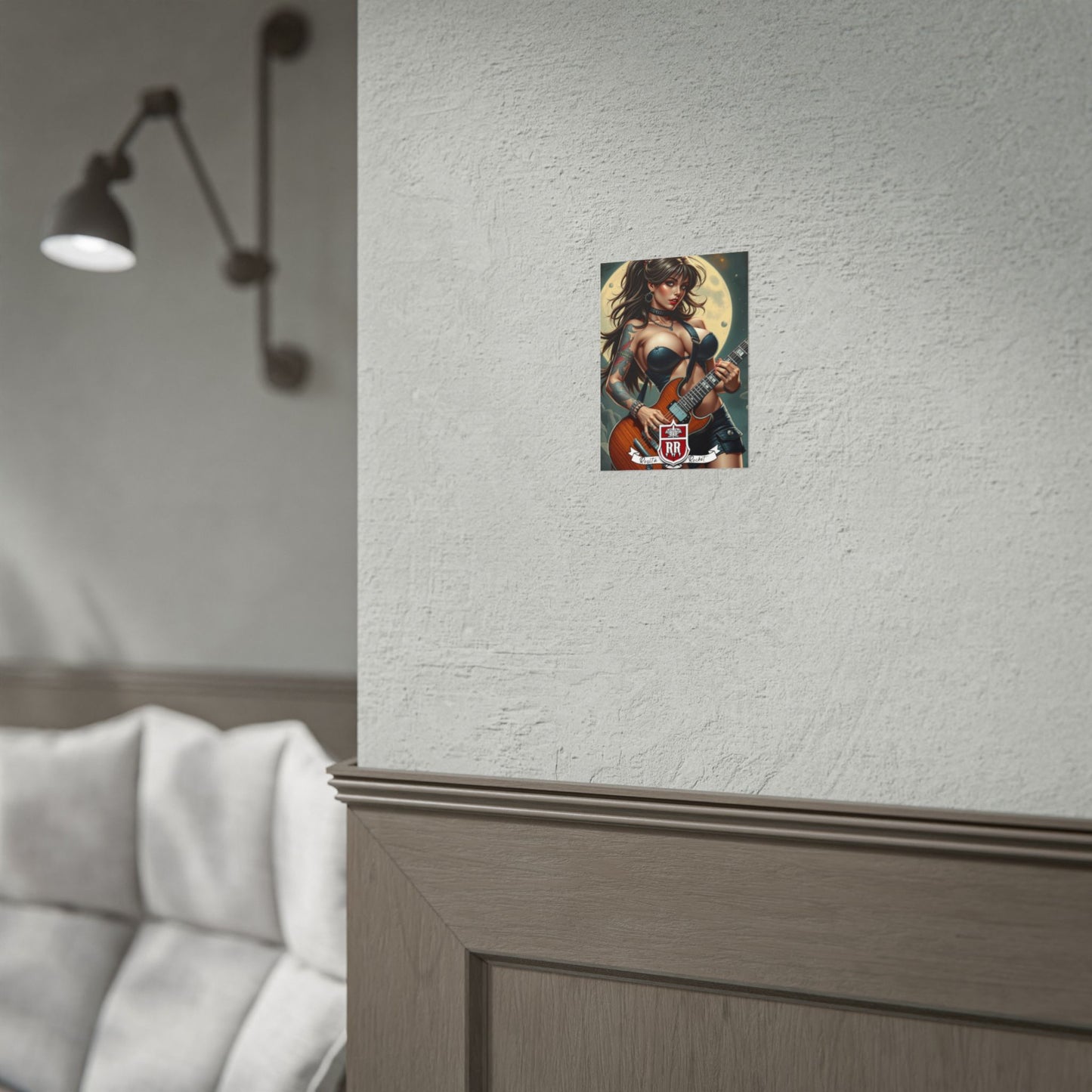 Guitar Gal' Pinup Poster No. 4