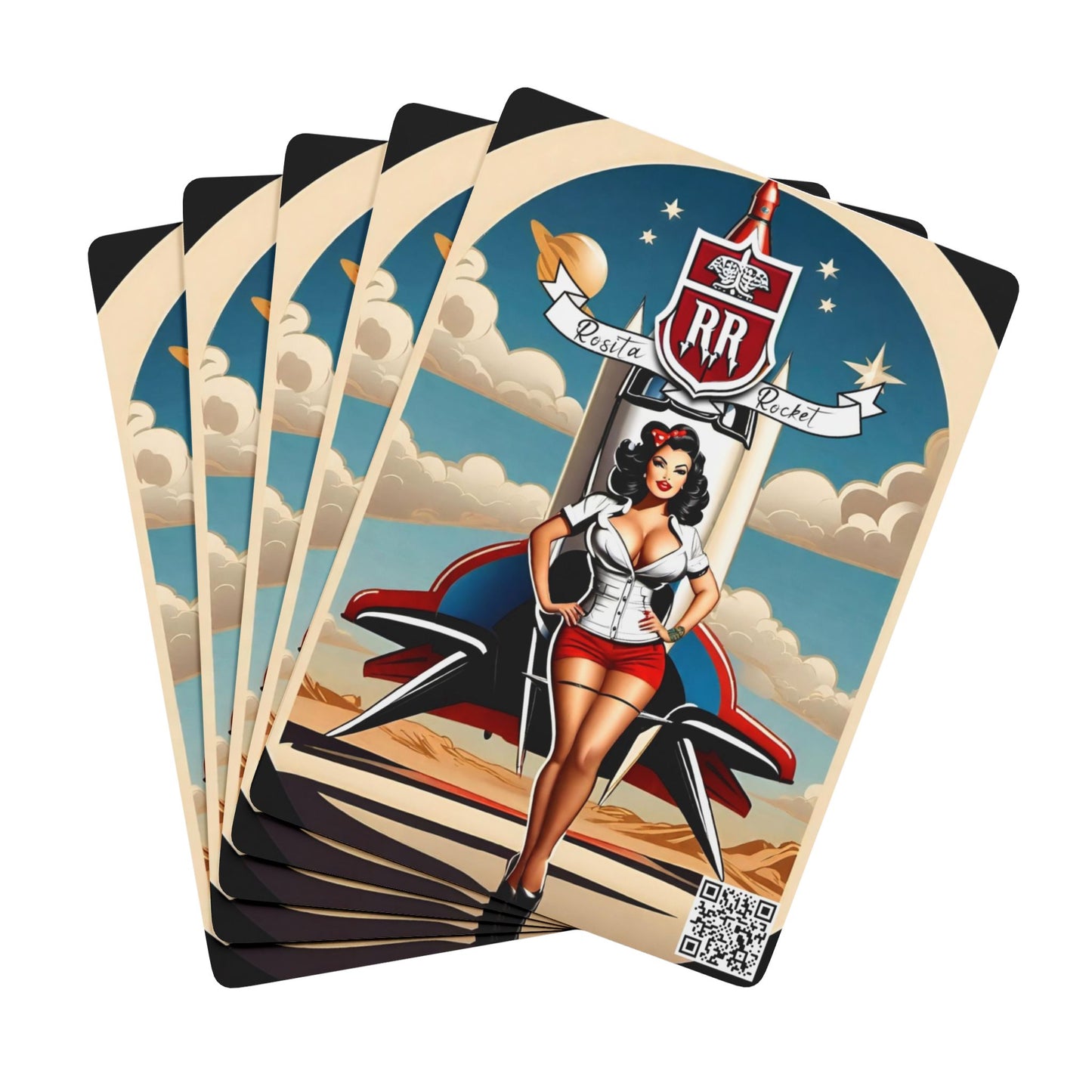 Pin-Up Poker Playing Card Deck No. 1