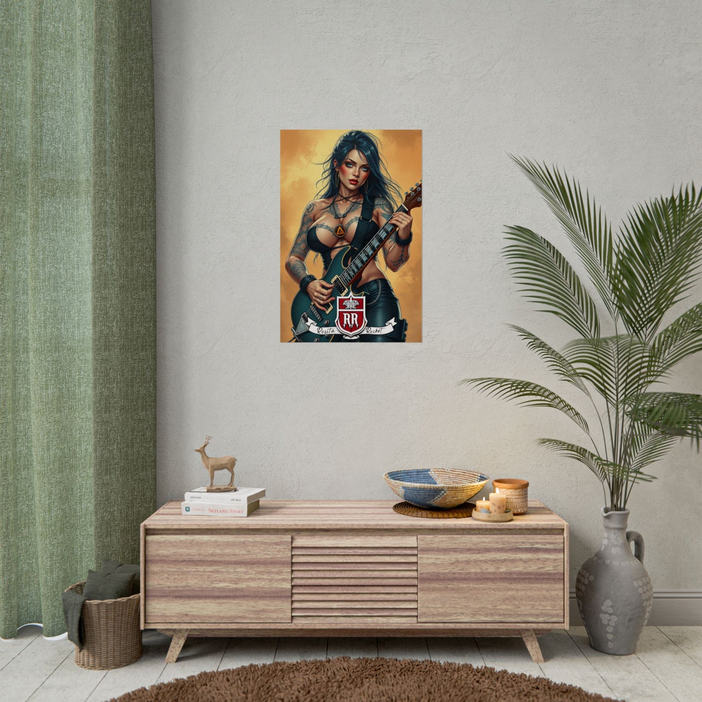 Guitar Gal' Pinup Poster No. 6